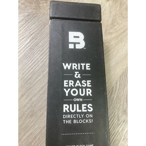 Blockade X Tower Block Game Family Fun Write & Erase Rules‎ Ages 8+ - Picture 5 of 12